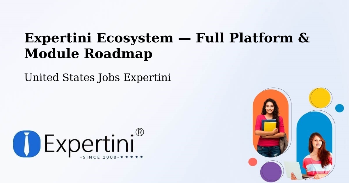 Expertini Ecosystem — Full Platform & Module Roadmap – Arroyo